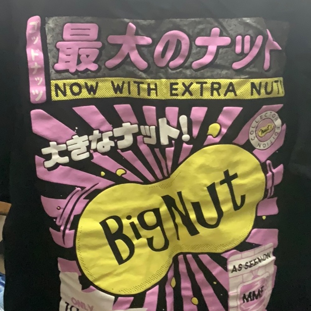 Big Nut black t- shirt - Picture 2 of 3